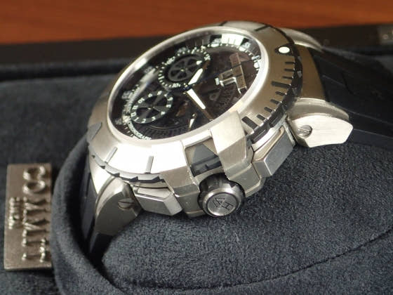 ハリーウィンストン オーシャン Ref.OCSACH44ZZ001 ブラック文字盤 中古 ocean-2