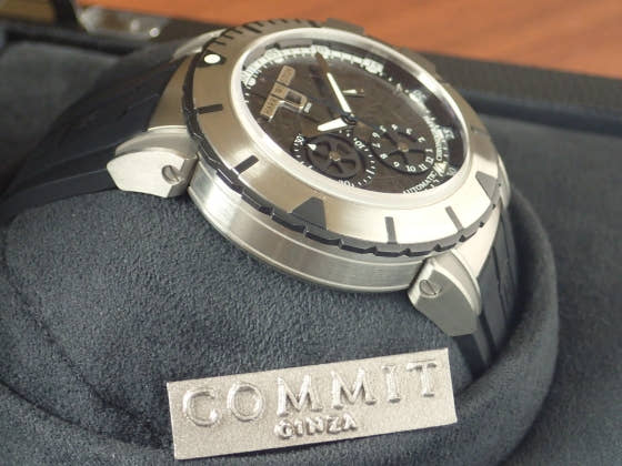 ハリーウィンストン オーシャン Ref.OCSACH44ZZ001 ブラック文字盤 中古 ocean-2