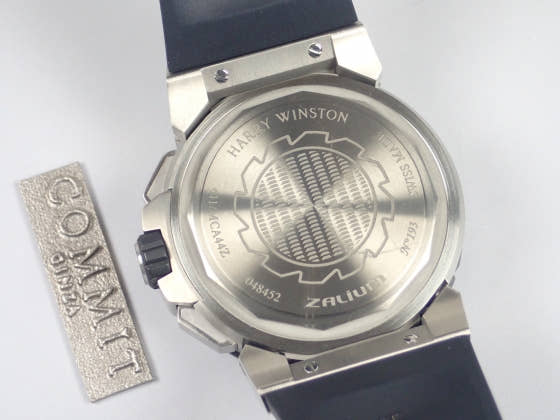 ハリーウィンストン オーシャン Ref.OCSACH44ZZ001 ブラック文字盤 中古 ocean-2
