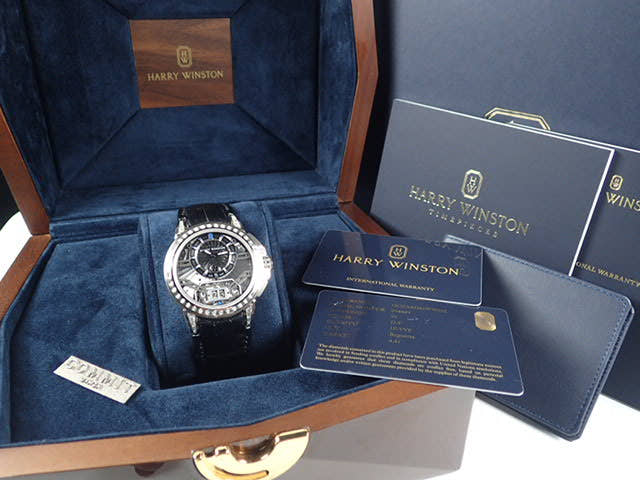 ハリーウィンストン オーシャン Ref.OCEABD42WW002 スケルトン文字盤 中古 ocean-6