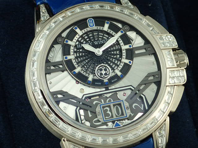 Harry Winston Ocean Ref.OCEABD42WW002 Skeleton Dial Used ocean-7