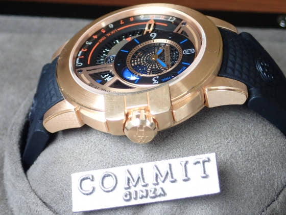 Harry Winston Ocean Ref.OCEATZ44RR011 Galvanic Black Dial Used Ocean