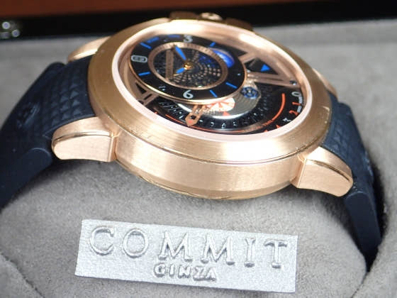 Harry Winston Ocean Ref.OCEATZ44RR011 Galvanic Black Dial Used Ocean