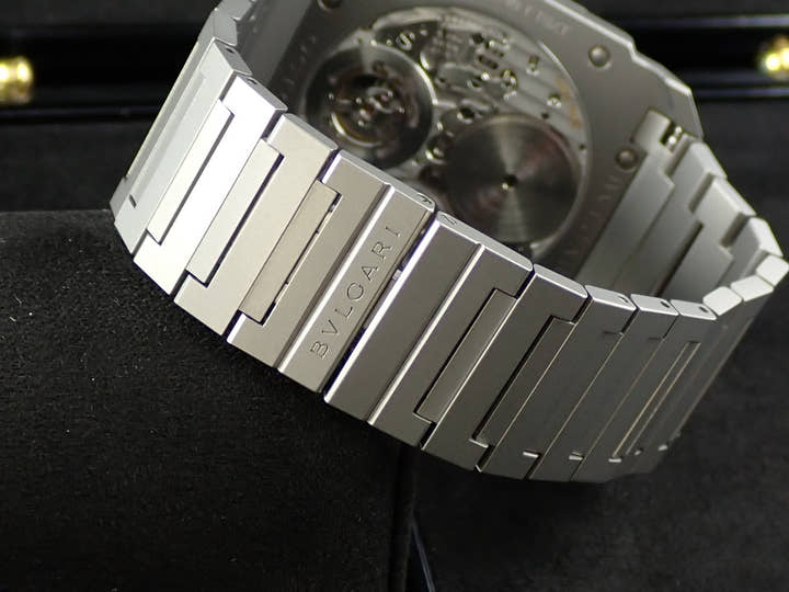 ブルガリ オクト フィニッシモ トゥールビヨン Ref.103016 グレー文字盤 極美品 3RM74KVF