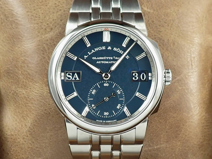 A.ランゲ&ゾーネ オデュッセウス Ref.363.179 ダークブルー文字盤 未使用 Y0H22398