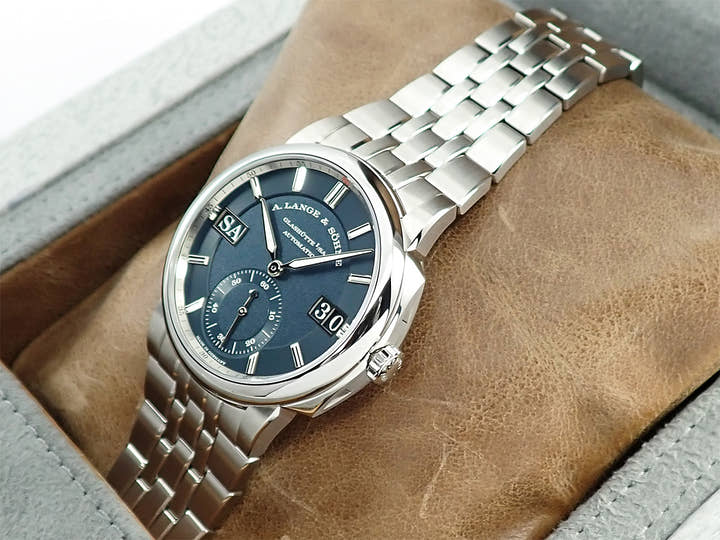 A.ランゲ&ゾーネ オデュッセウス Ref.363.179 ダークブルー文字盤 未使用 Y0H22398