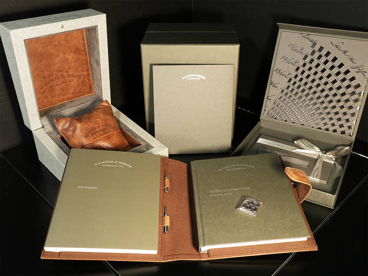 A.ランゲ&ゾーネ オデュッセウス Ref.363.179 ダークブルー文字盤 美中古 A5698525