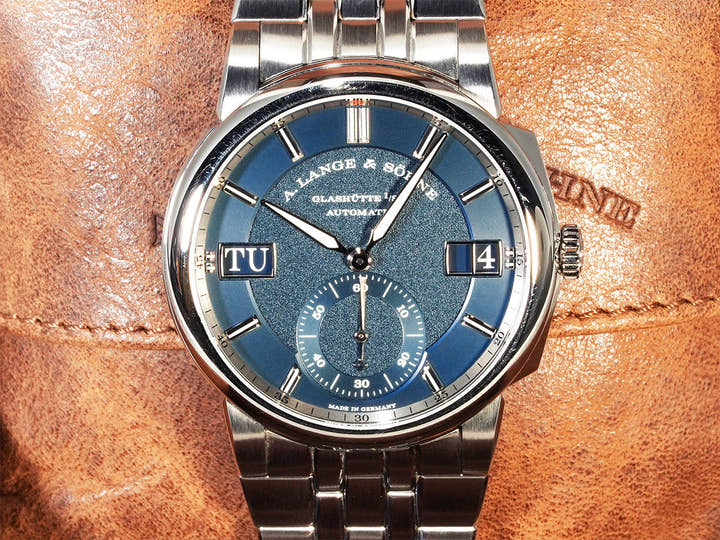 A.ランゲ&ゾーネ オデュッセウス Ref.363.179 ダークブルー文字盤 美中古 A5698525