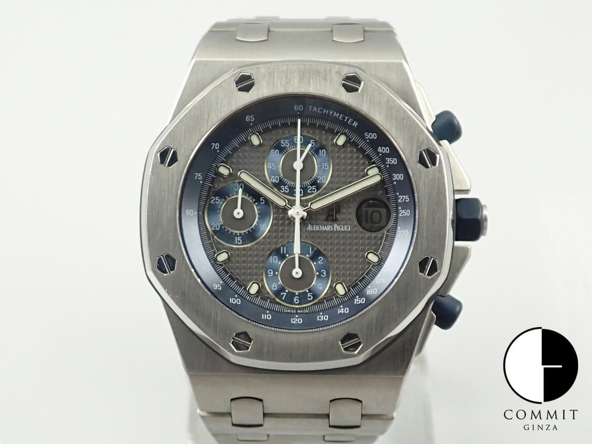 オーデマピゲ ロイヤルオーク オフショア クロノグラフ Ref.25721TI/O/1000TI/01 チタン グレー文字盤