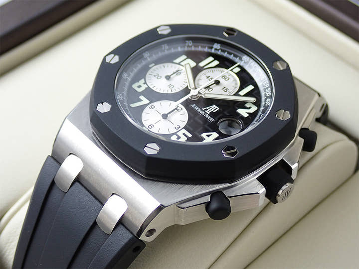 オーデマピゲ ロイヤルオーク オフショア クロノグラフ Ref.25940SK.OO.D002CA.01.A ステンレススチール ブラック文字盤