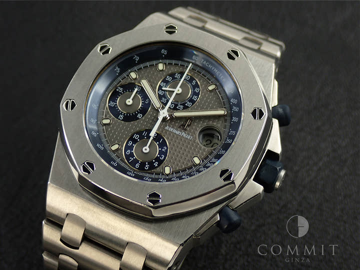 オーデマピゲ ロイヤルオーク オフショア クロノグラフ Ref.25721TI/O/1000TI/01 チタン グレー文字盤