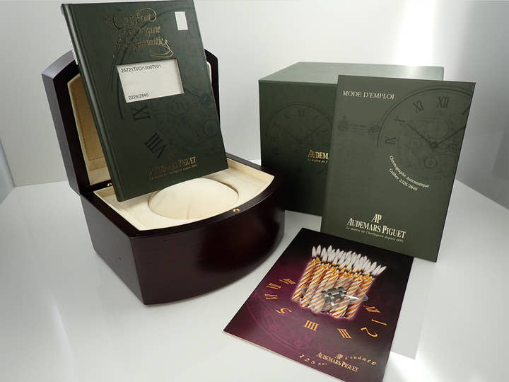 オーデマピゲ ロイヤルオーク オフショア クロノグラフ Ref.25721TI/O/1000TI/01 チタン グレー文字盤