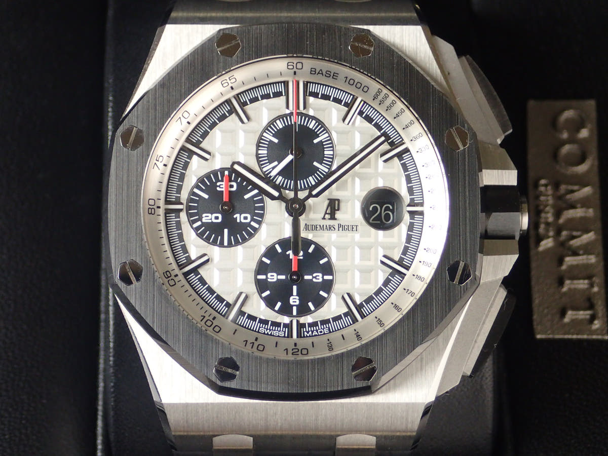 オーデマピゲ ロイヤルオーク Ref.26400SO.OO.A002CA.01 シルバー文字盤 中古 offshore