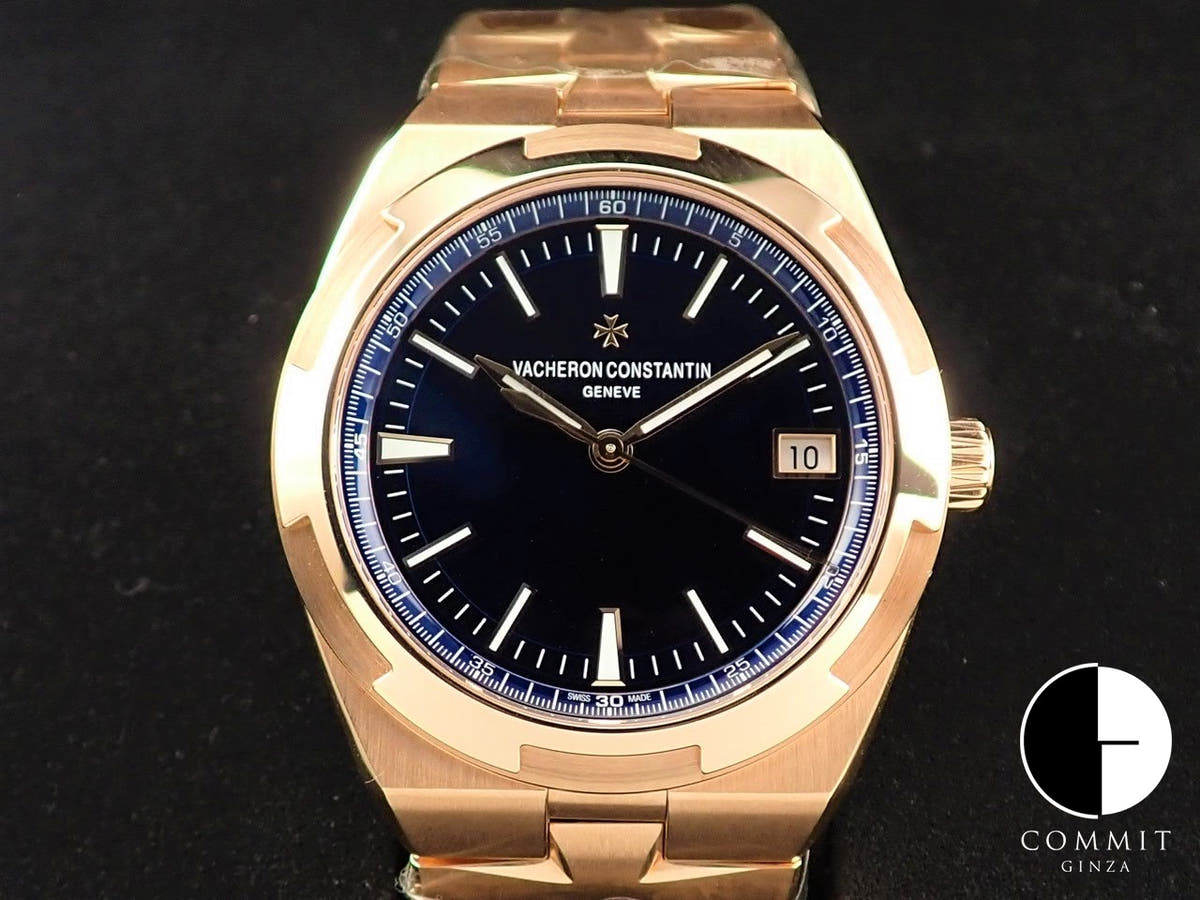 ヴァシュロンコンスタンタン オーヴァーシーズ Ref.4500V/110R-B705 ブルー文字盤 未使用 9WHS83WY