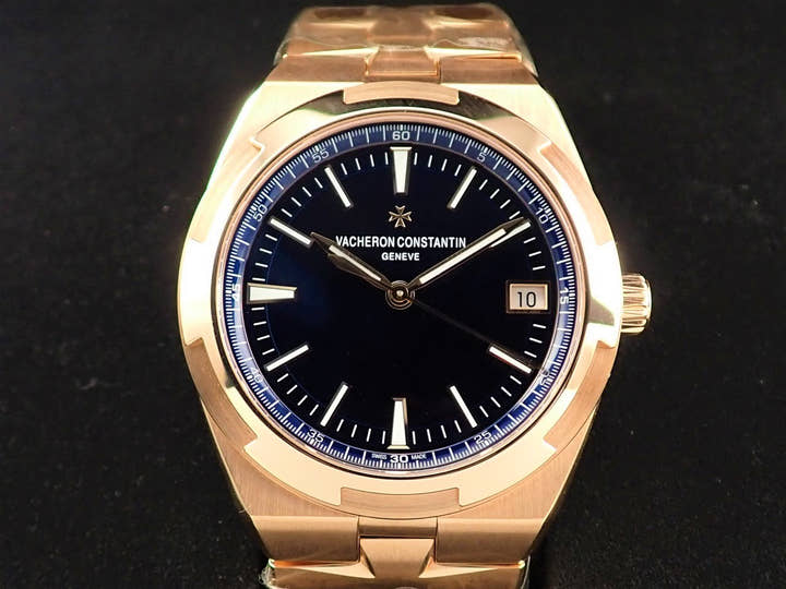 ヴァシュロンコンスタンタン オーヴァーシーズ Ref.4500V/110R-B705 ブルー文字盤 未使用 9WHS83WY