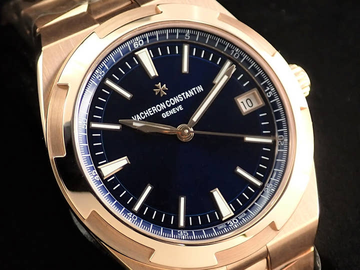 ヴァシュロンコンスタンタン オーヴァーシーズ Ref.4500V/110R-B705 ブルー文字盤 未使用 9WHS83WY