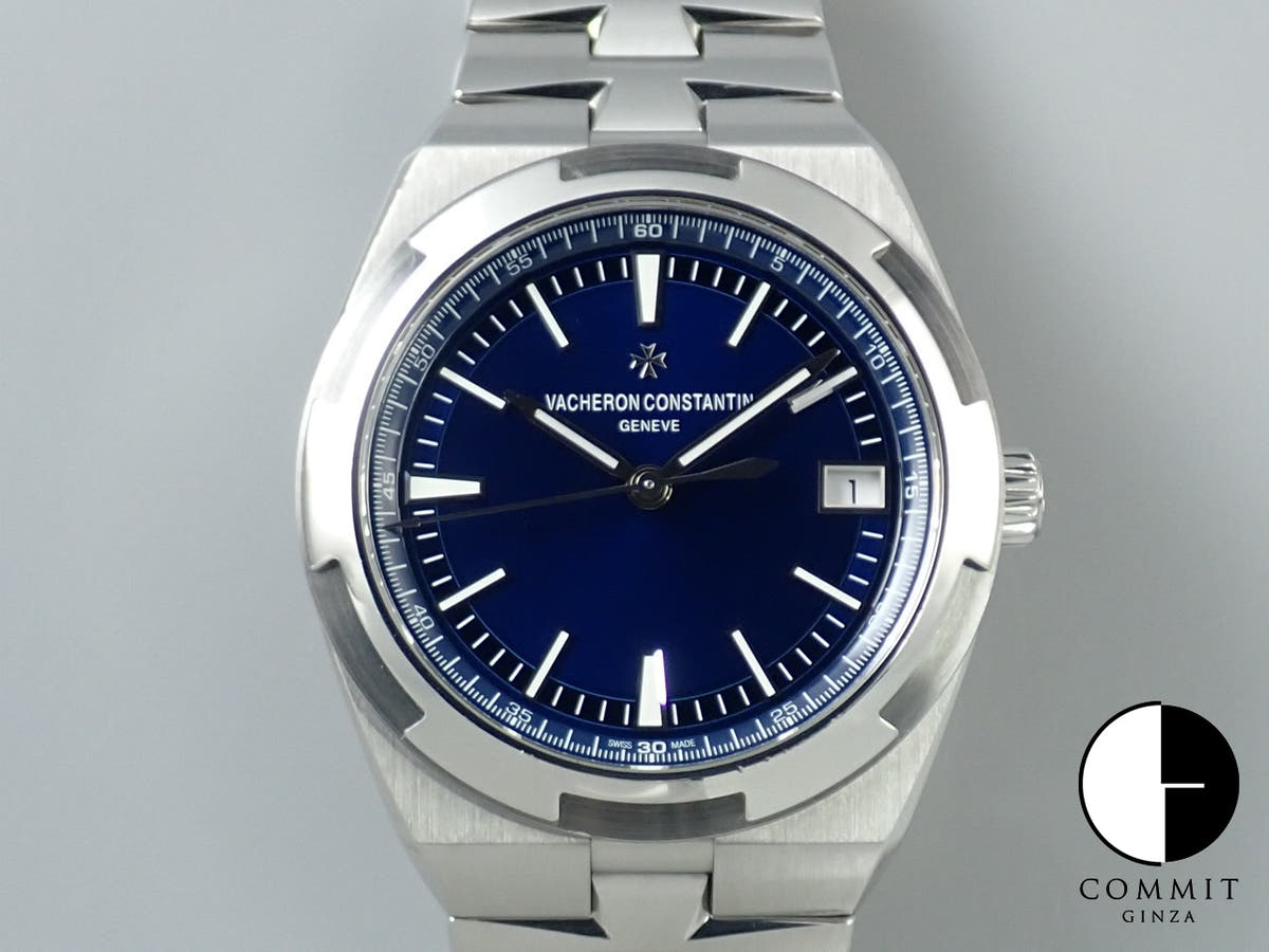 ヴァシュロンコンスタンタン オーヴァーシーズ Ref.4500V/110A-B128 ブルー文字盤 中古 XA2523C2