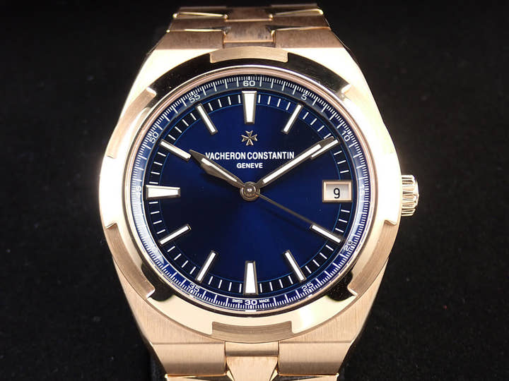 ヴァシュロンコンスタンタン オーヴァーシーズ Ref.4500V/110R-B705 ブルー文字盤 未使用 HW771706