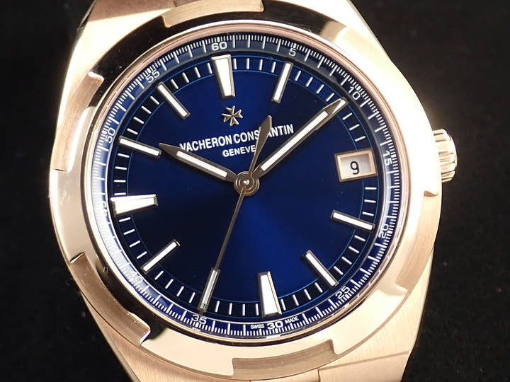 ヴァシュロンコンスタンタン オーヴァーシーズ Ref.4500V/110R-B705 ブルー文字盤 未使用 HW771706