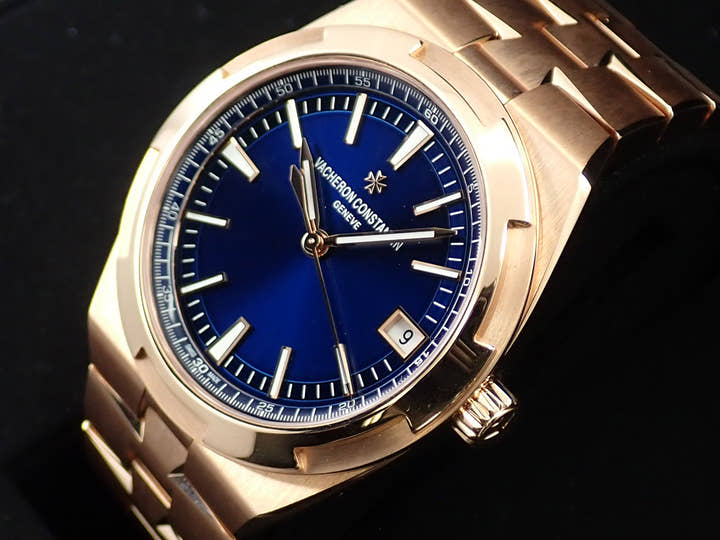 ヴァシュロンコンスタンタン オーヴァーシーズ Ref.4500V/110R-B705 ブルー文字盤 未使用 HW771706