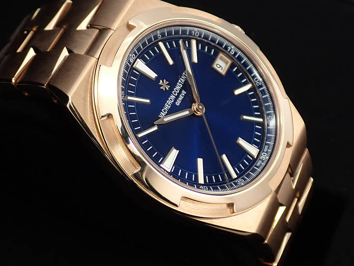 ヴァシュロンコンスタンタン オーヴァーシーズ Ref.4500V/110R-B705 ブルー文字盤 未使用 HW771706