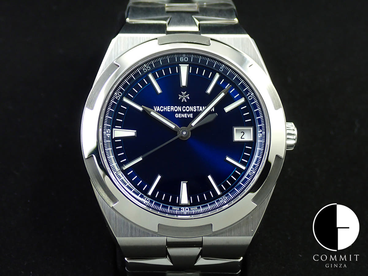 ヴァシュロンコンスタンタン オーヴァーシーズ Ref.4500V/110A-B128 ブルー文字盤 未使用 P689WRZS