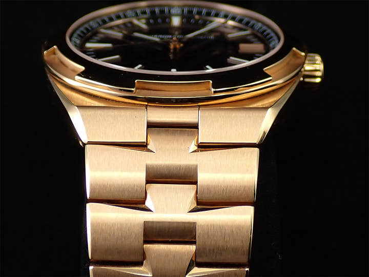 ヴァシュロンコンスタンタン オーヴァーシーズ Ref.4500V/110R-B705 ブルー文字盤 美品 848H12LC