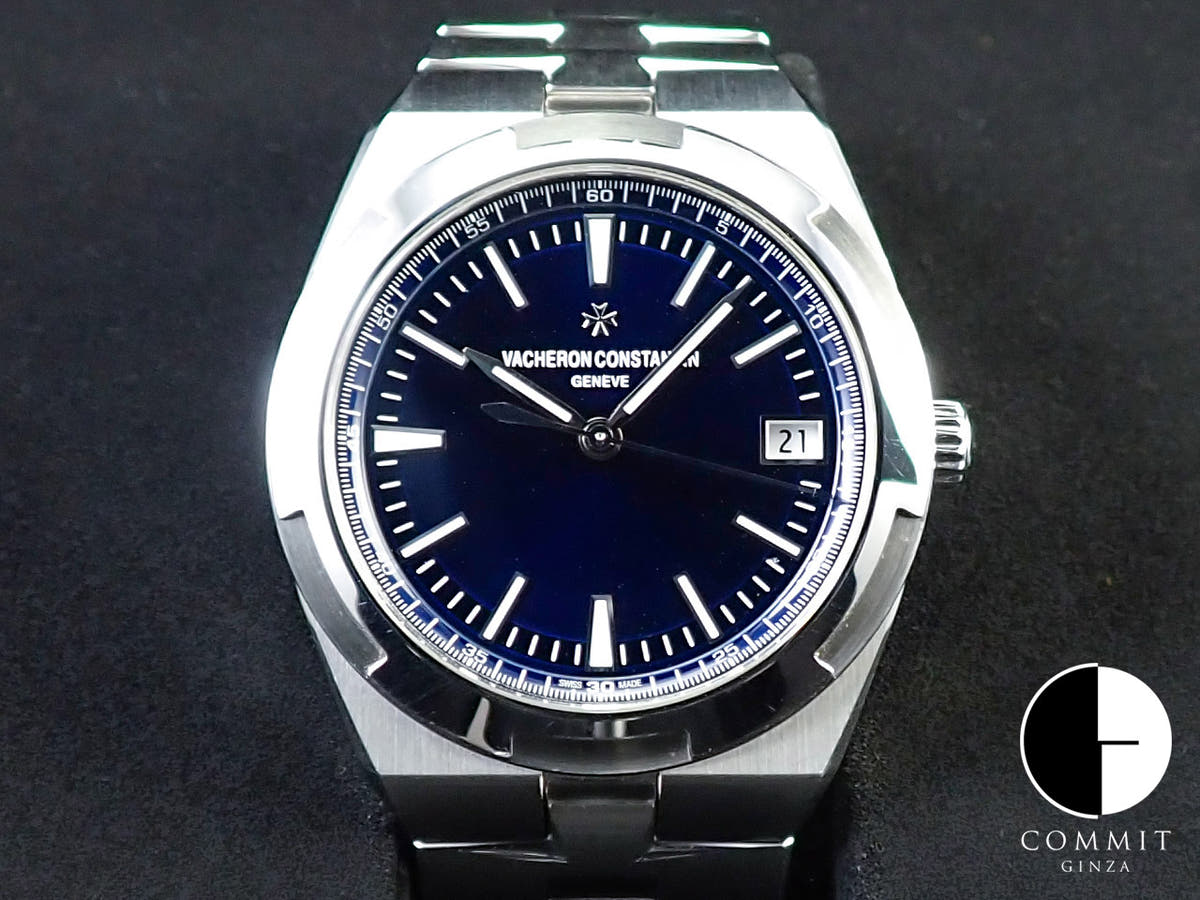 ヴァシュロンコンスタンタン オーヴァーシーズ Ref.4500V/110A-B128 ブルー文字盤 中古 955C2266