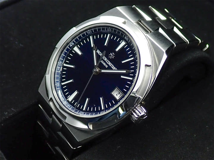 ヴァシュロンコンスタンタン オーヴァーシーズ Ref.4500V/110A-B128 ブルー文字盤 中古 955C2266