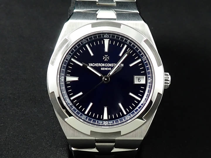 ヴァシュロンコンスタンタン オーヴァーシーズ Ref.4500V/110A-B128 ブルー文字盤 美品 6P2K1189
