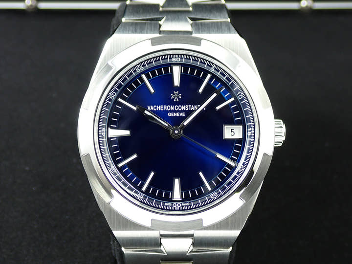 ヴァシュロンコンスタンタン オーヴァーシーズ Ref.4500V/110A-B128 ブルー文字盤 極美品 3059LFXK