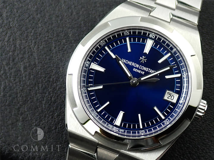 ヴァシュロンコンスタンタン オーヴァーシーズ Ref.4500V/110A-B128 ブルー文字盤 美中古 R4000961