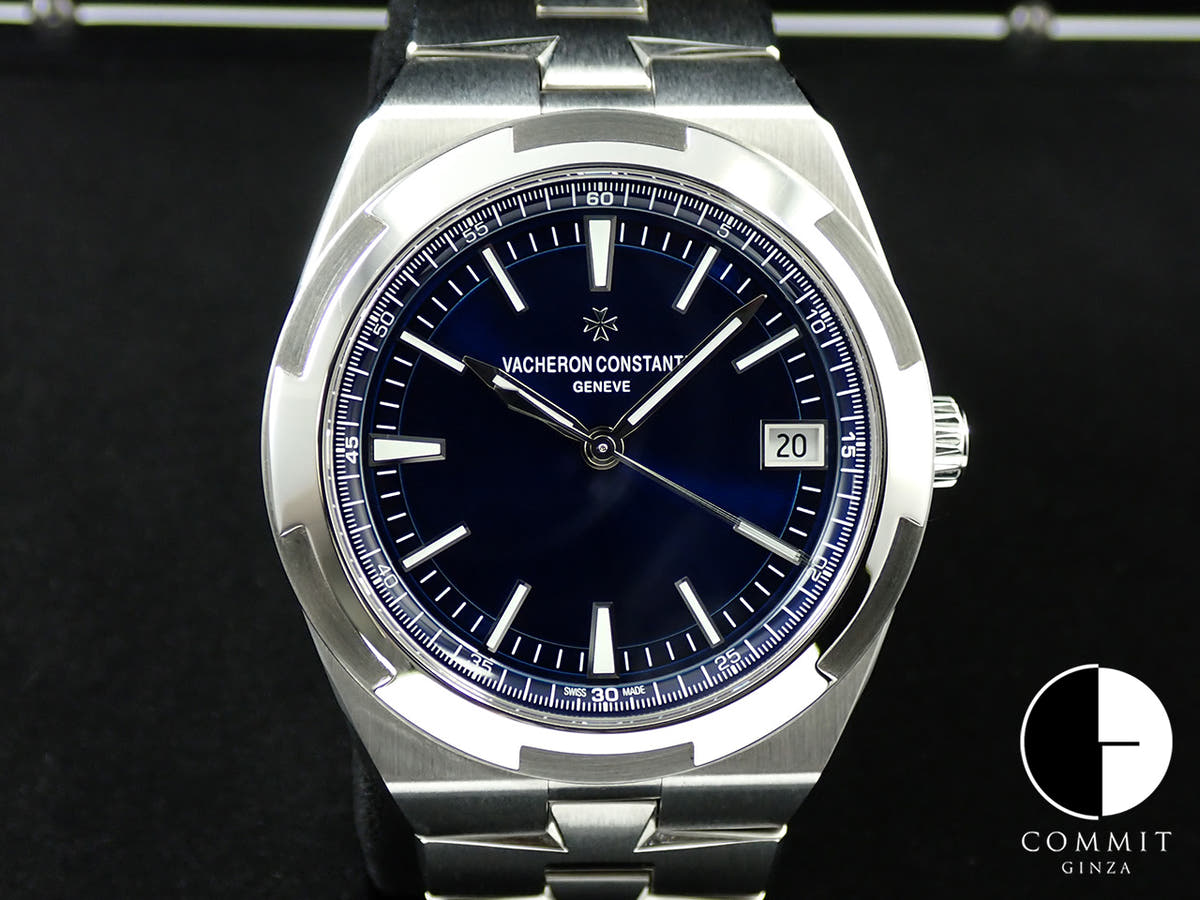 ヴァシュロンコンスタンタン オーヴァーシーズ Ref.4500V/110A-B128 ブルー文字盤 美中古 R4000961