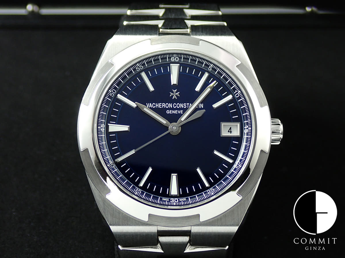ヴァシュロンコンスタンタン オーヴァーシーズ Ref.4500V/110A-B128 ブルー文字盤 中古 CHX5MUAA