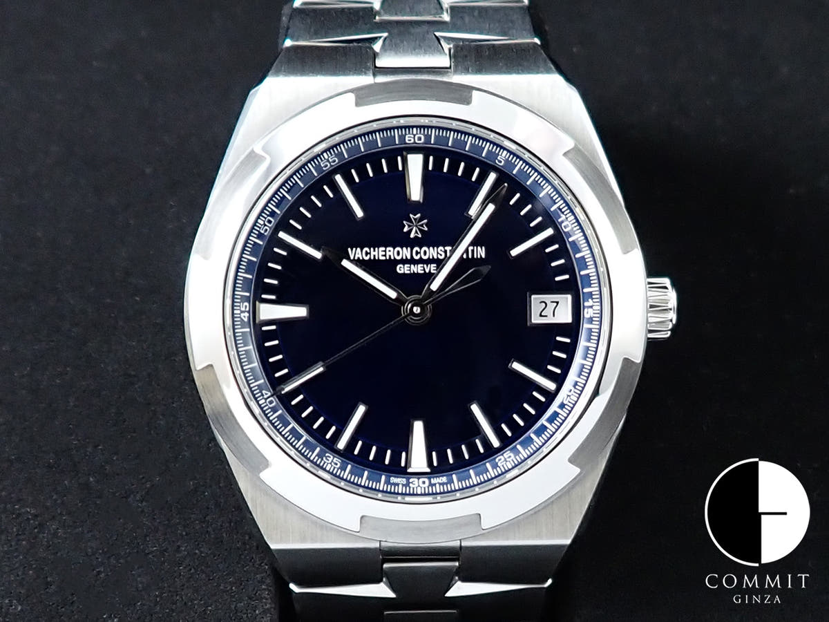 ヴァシュロンコンスタンタン オーヴァーシーズ Ref.4500V/110A-B128 ブルー文字盤 中古 Y143P5V0