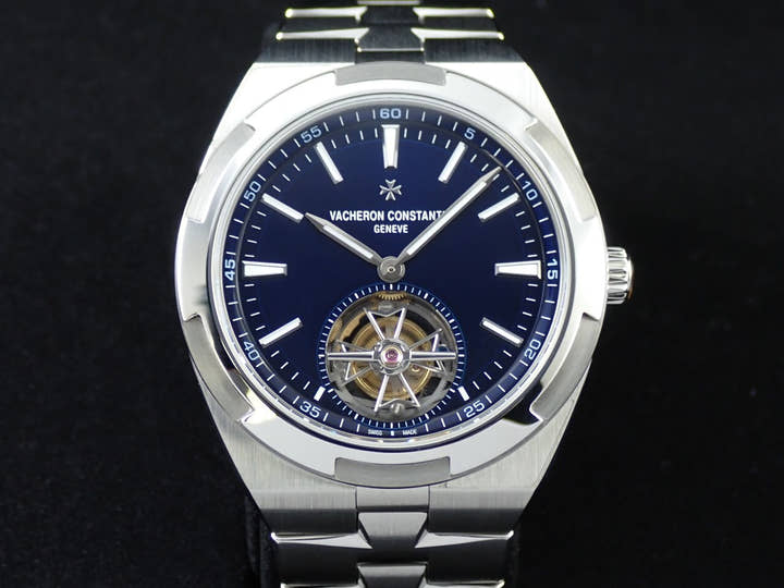 Vacheron Constantin Overseas Tourbillon Ref.6000V/110A-B544 Blue Dial Very Good Condition YL73S772