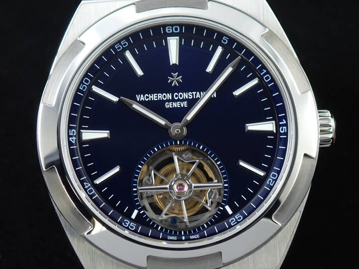 Vacheron Constantin Overseas Tourbillon Ref.6000V/110A-B544 Blue Dial Very Good Condition YL73S772