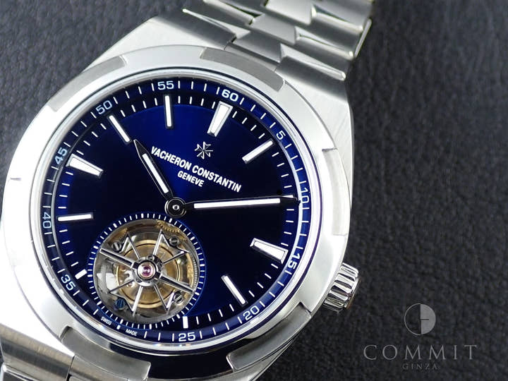 Vacheron Constantin Overseas Tourbillon Ref.6000V/110A-B544 Blue Dial Very Good Condition YL73S772