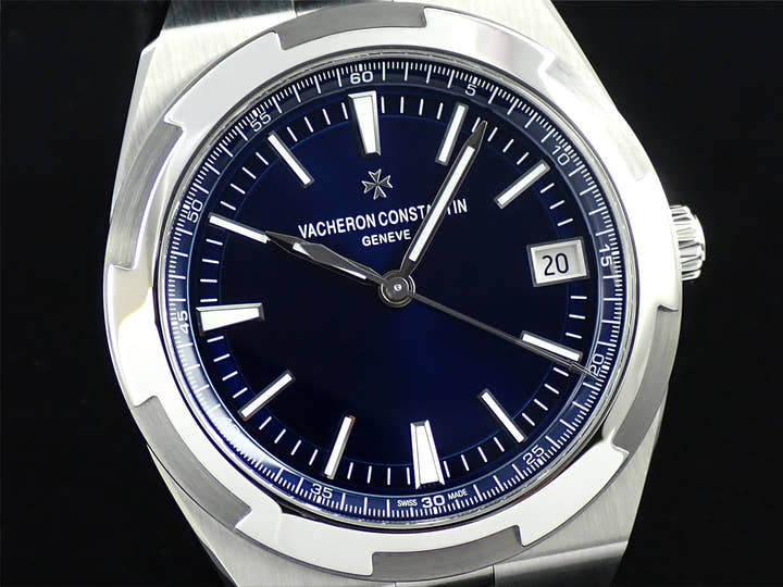 ヴァシュロンコンスタンタン オーヴァーシーズ Ref.4500V/110A-B128 ブルー文字盤 未使用 5T6494ZM