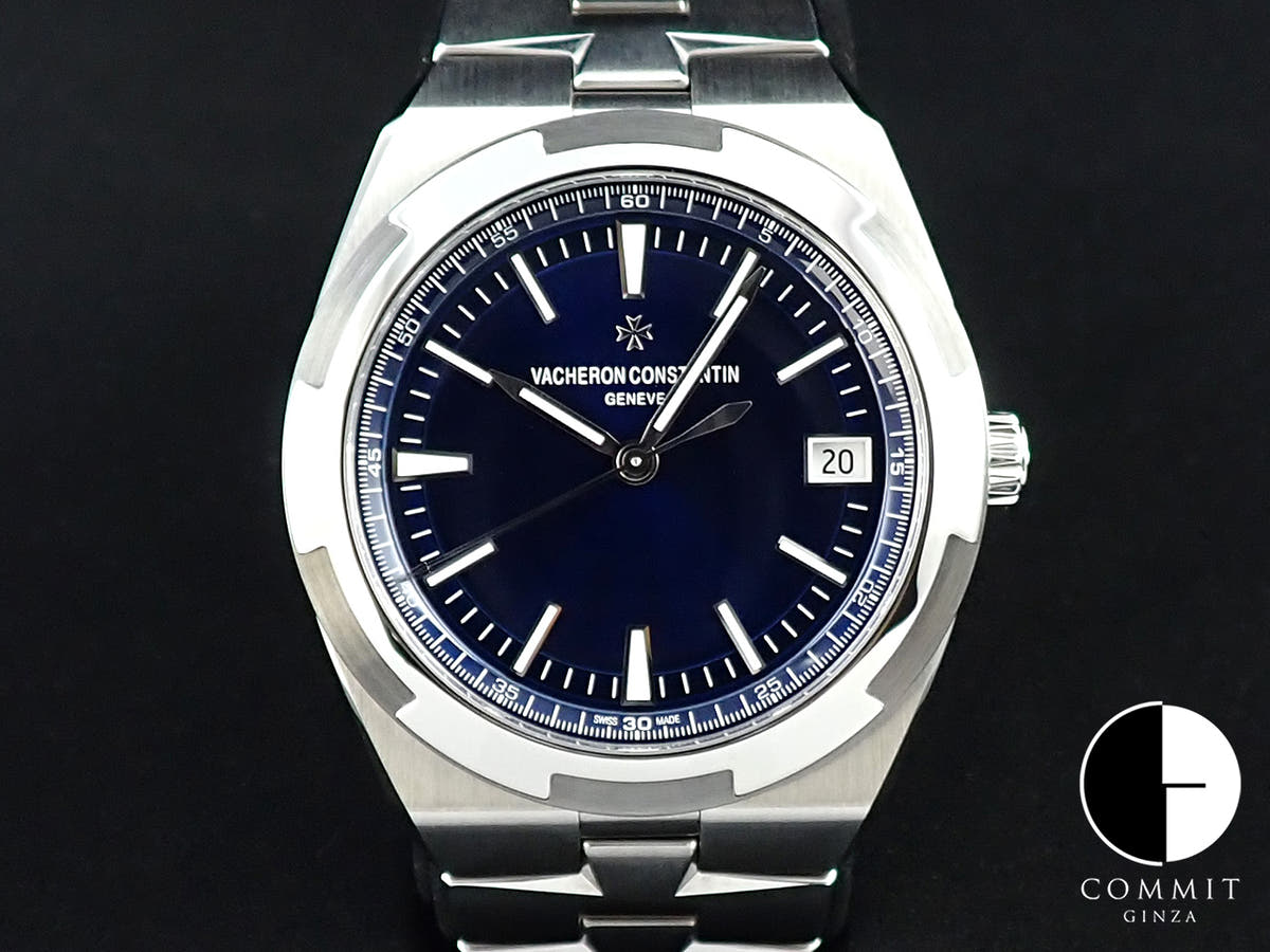 ヴァシュロンコンスタンタン オーヴァーシーズ Ref.4500V/110A-B128 ブルー文字盤 未使用 5T6494ZM