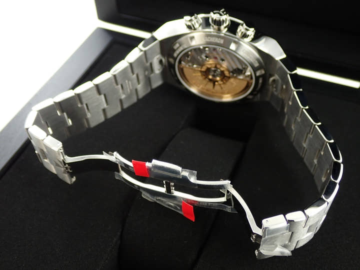 ヴァシュロンコンスタンタン オーヴァーシーズ クロノグラフ Ref.5500V/110A-B148 ブルー文字盤 未使用 6A6TRHH0