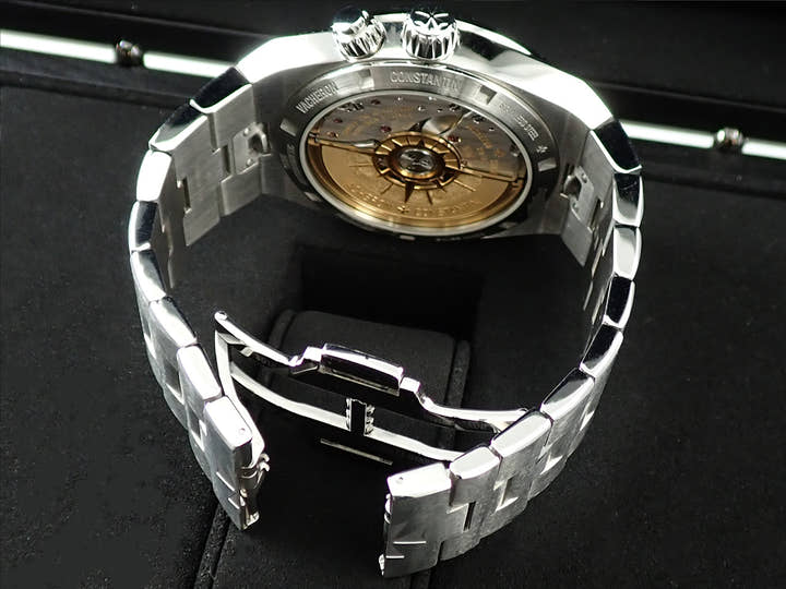 ヴァシュロンコンスタンタン オーヴァーシーズ デュアルタイム Ref.7900V/110A-B546 ブラック文字盤 美中古 JH017319