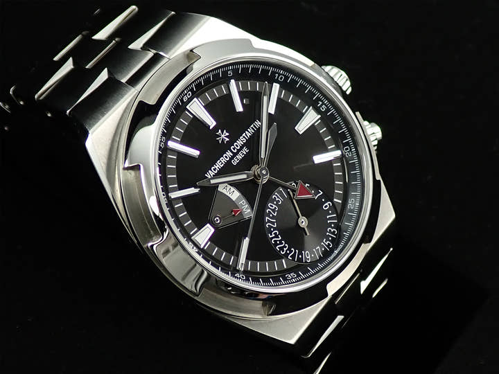 ヴァシュロンコンスタンタン オーヴァーシーズ デュアルタイム Ref.7900V/110A-B546 ブラック文字盤 美中古 JH017319