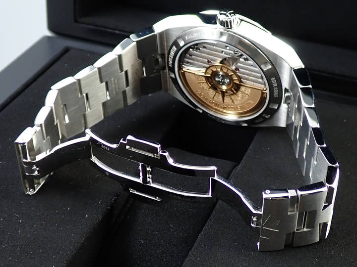 ヴァシュロンコンスタンタン オーヴァーシーズ Ref.4500V/110A-B128 ブルー文字盤 未使用 J6333969