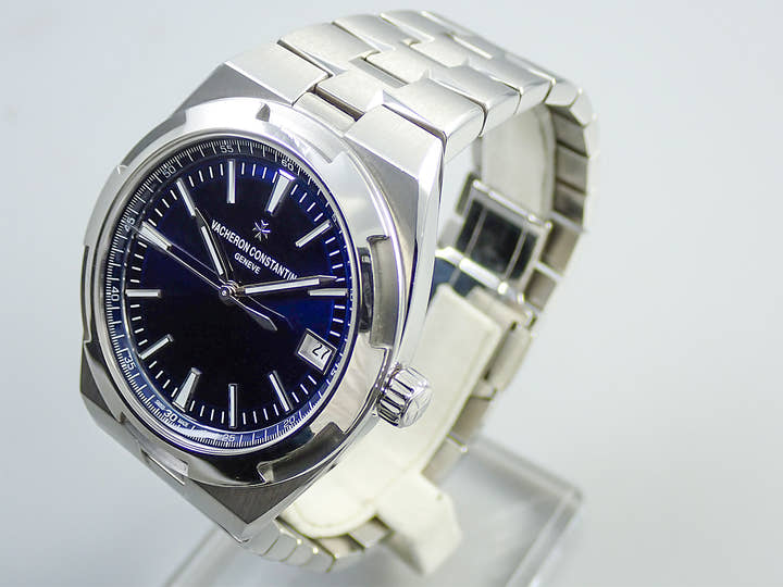 Vacheron Constantin Overseas Ref.4500V/110A-B128 Blue Dial Used 7WMVXWYM