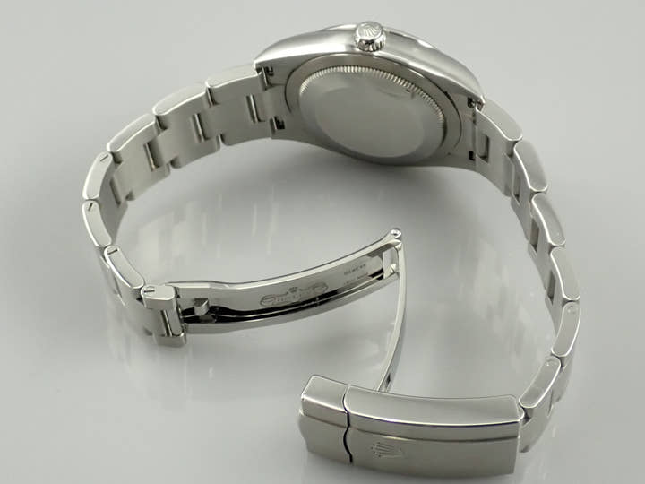 ロレックス オイスターパーペチュアル34 Ref.124200 ステンレススチール ブルー文字盤