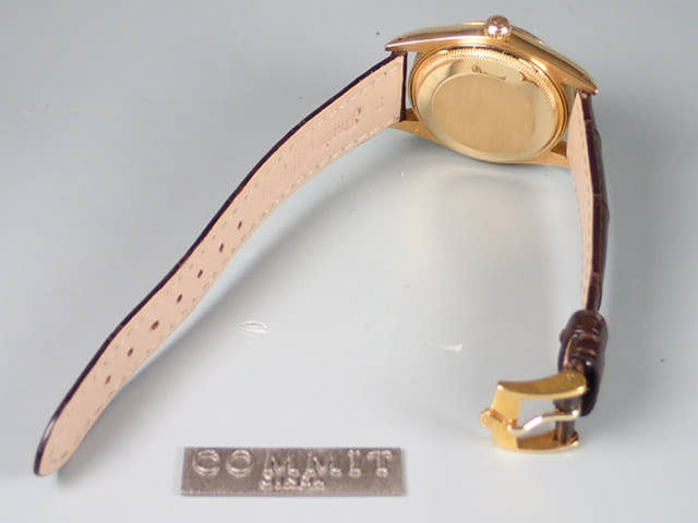 ロレックス オイスターパーペチュアルデイト Ref.15038 シャンパン文字盤 中古 oyster-perpetual-11