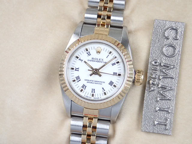 ロレックス オイスターパーペチュアル Ref.67193 シャンパン文字盤 中古 oyster-perpetual-12