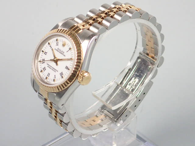 ロレックス オイスターパーペチュアル Ref.67193 シャンパン文字盤 中古 oyster-perpetual-12