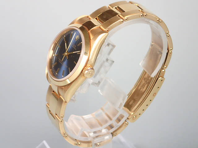 ロレックス オイスターパーペチュアル Ref.67488 ネイビー文字盤 中古 oyster-perpetual-13